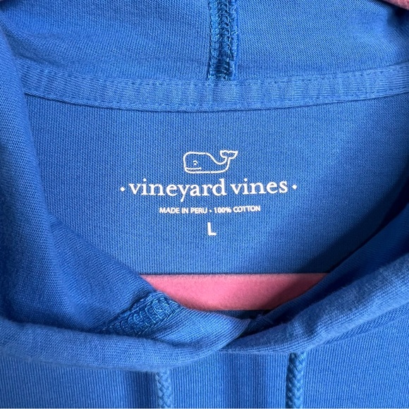 Vineyard Vines Hooded Whale Performance Dress Size L - Picture 8 of 13